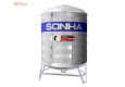 Bồn nước inox 6000 lít Sơn Hà đứng SUS 304