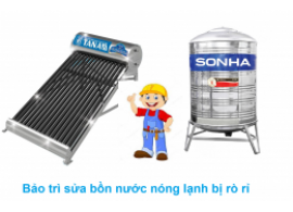 Sửa bồn nước nóng lạnh bị rò rỉ tại nhà chuyên nghiệp