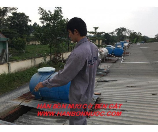 Hàn sửa bồn nước nhựa inox tại Bến Cát 