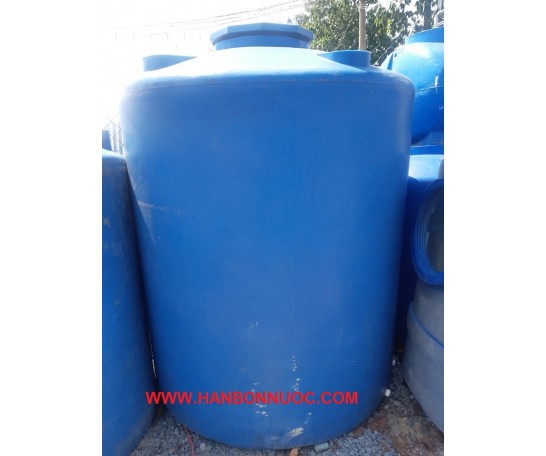 Bồn nước nhựa 2000l đứng đã qua sử dụng