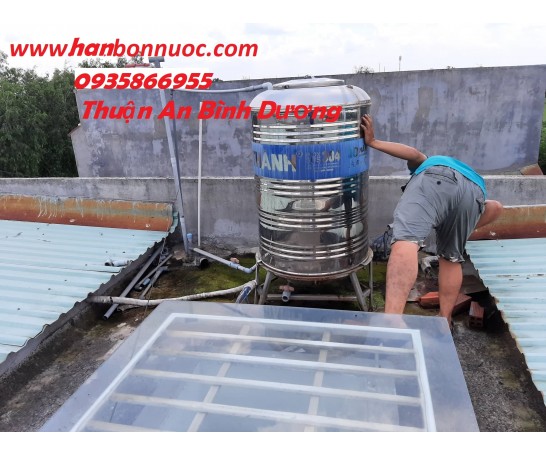 Hàn sửa bồn nước nhựa inox tại Thị Xã Thuận An