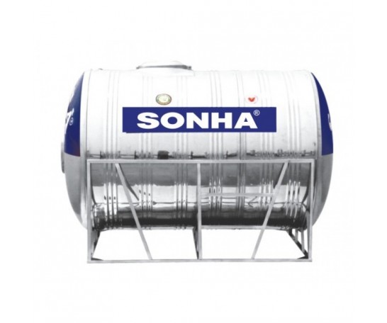 Bồn nước inox Sơn Hà 3000 lít Nằm ngang Sus 304
