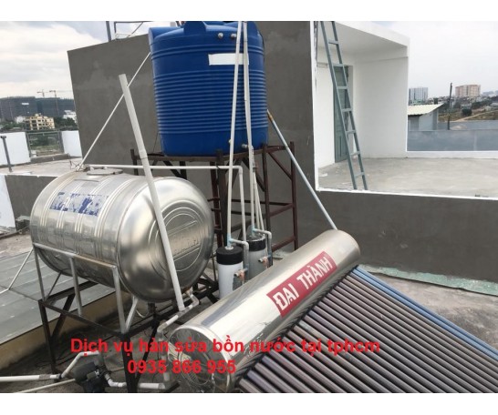Hàn sửa bồn nước nhựa inox tại Tân Uyên