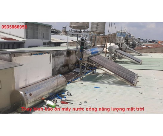 Giá thay bảo ôn máy nước nóng năng lượng mặt trời