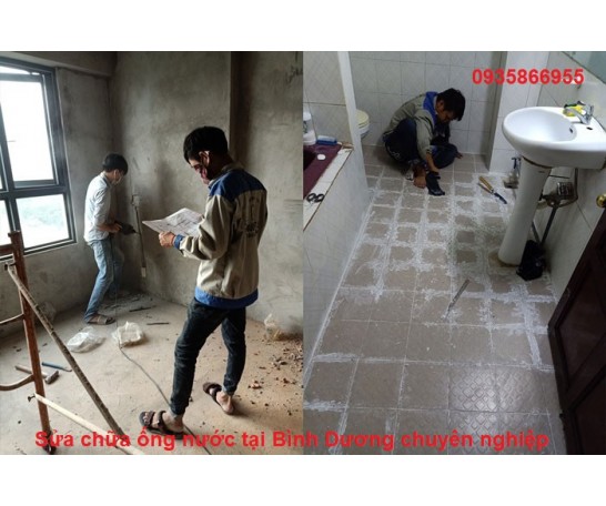Sửa chữa ống nước tại Bình Dương chuyên nghiệp giá tốt