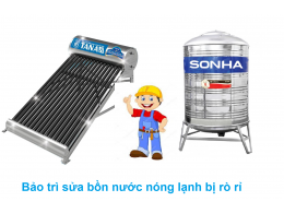 Sửa bồn nước nóng lạnh bị rò rỉ tại nhà chuyên nghiệp