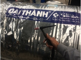 Hàn bồn nước inox bằng máy hàn tig độ bền cao