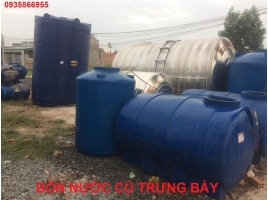 Bồn nước cũ trưng bày - Miễn phí vận chuyển tận nơi