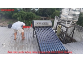 Sửa máy nước nóng năng lượng mặt trời ở Bình Dương