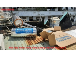 Sửa máy nước nóng năng lượng mặt trời tại Quận 5