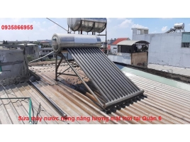 Sửa máy nước nóng năng lượng mặt trời tại Quận 6