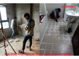 Sửa chữa ống nước tại Bình Dương chuyên nghiệp giá tốt
