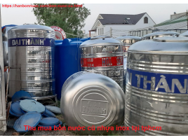 Thu mua bồn nước cũ nhựa inox tại tphcm